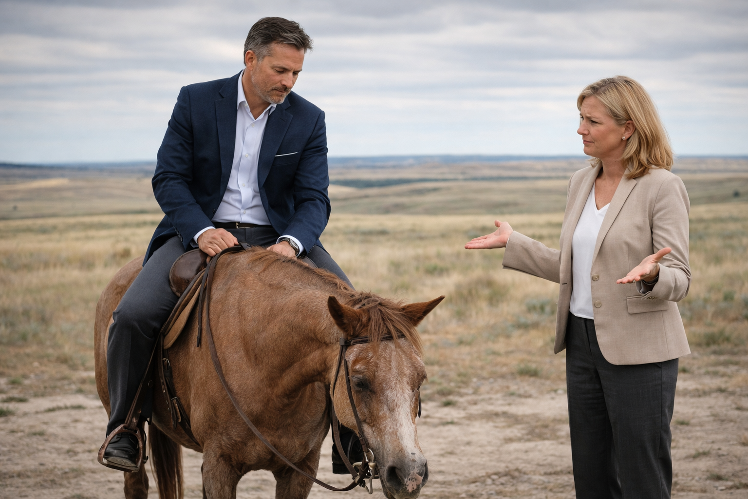 Reiten Sie kein totes Pferd