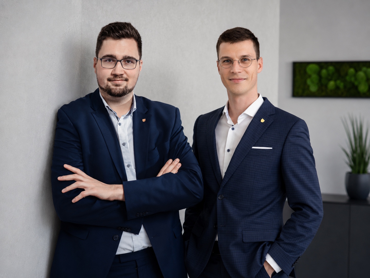 Gregor Vollmer-Fuchs und Alexander Blunk, Geschäftsführer von Kaltenbach Training